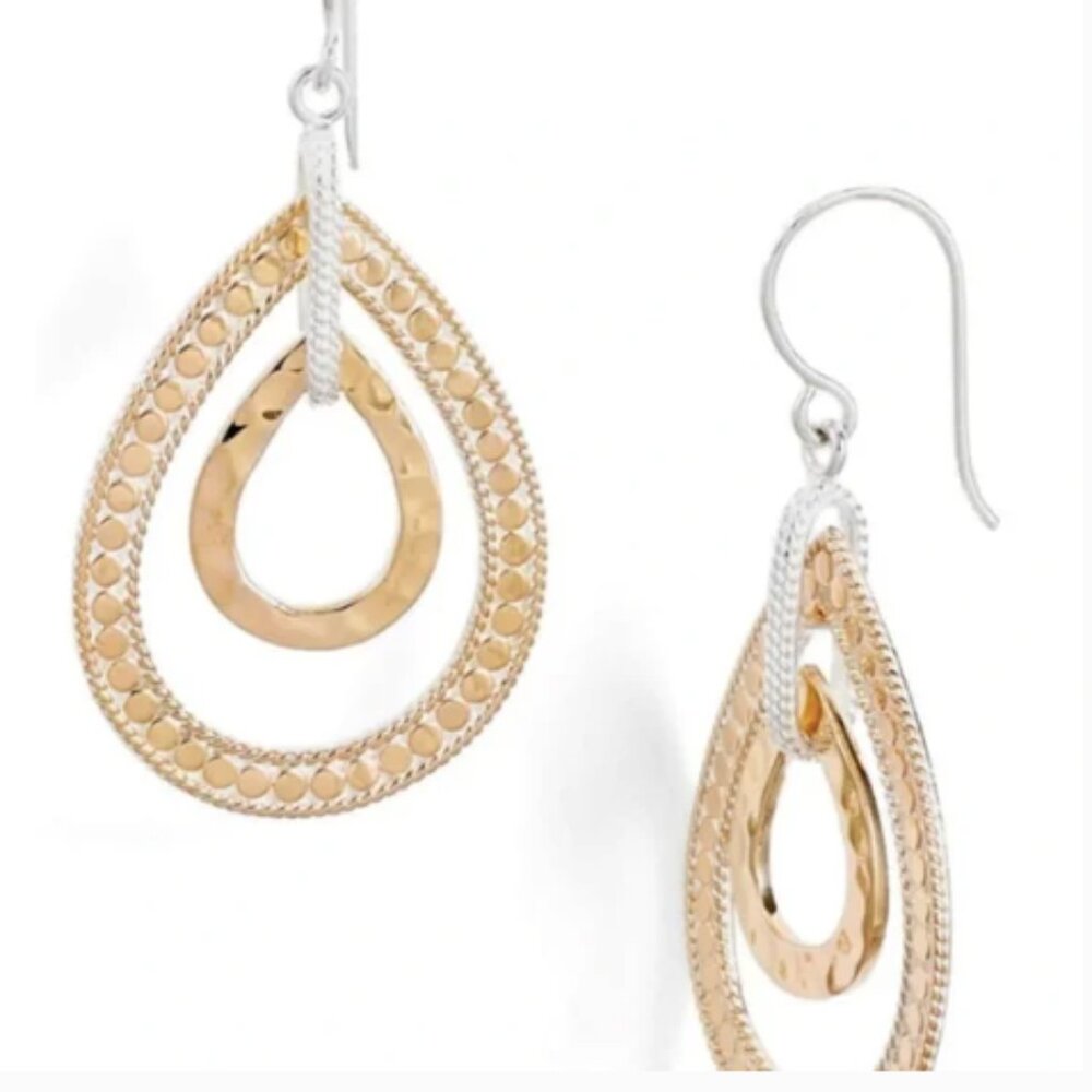 Anna Beck | Double Teardrop Earrings